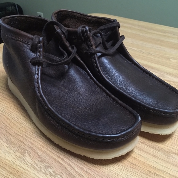 (03668) CLARKS WALLABEE BOOT BROWN, MENS, SIZE 9.5 main image 7
